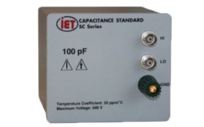 Sealed Standard Capacitor / Fused-Silica Capacitance